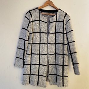 Knit Windows Pane Cardigan